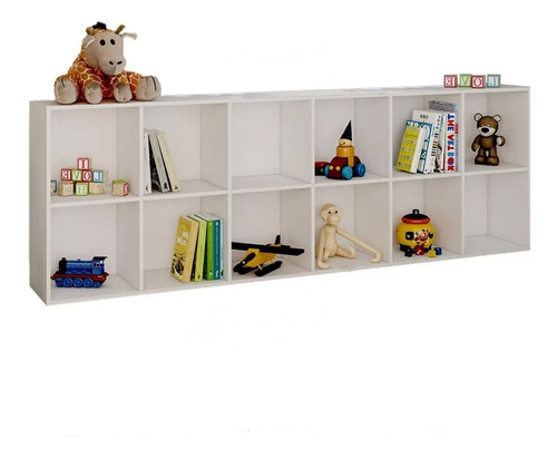 Estante Infantil Valentin 100% Mdf (crianças Brinquedoteca)