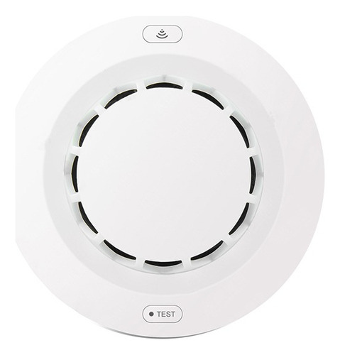 Sensor Detector De Humo Alarma Smart Wifi Demasled Color Blanco