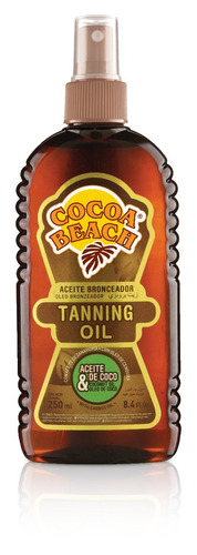 Aceite Bronceador Coco 250ml Cocoa Beach
