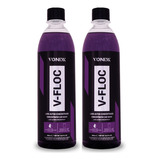 2- Shampoo Automotivo Neutro Concentrado V-floc 500ml Vonixx