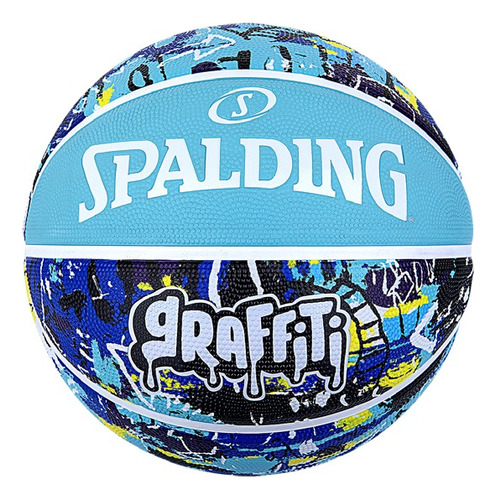 Balon Basquetball Spalding Grafiti Blue Sz7