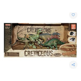 Dinosaurios Cretaceous Articulados X4 Medianos