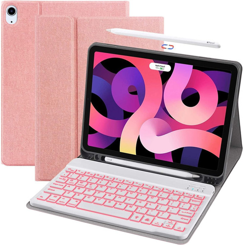 Funda Para iPad Air 4 Con Teclado  10.9  iPad Air 4ª Genera