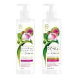 Kit X2 Dove Shampoo + Acondicionador Real Plantas Nutrición