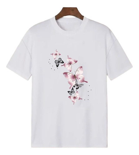 Playera Mujer Cómoda Camiseta Manga Corta Camiseta Deporte