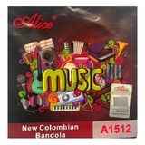 Encordado Para Bandola Colombiana  12 Cuerdas Alice A1512