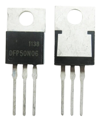 Paquete 2 Piezas Transistor Dfp50n06 50n06