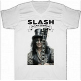 Camiseta Slash Rock Metal Bca Tienda Urbanoz