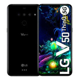 Celular Libre LG V50 Thinq 5g 128 Gb Astro Black 6 Gb Ram