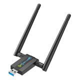 Adaptador Wifi Usb Inalambrico Para Pc: 1300mbps Wifi Usb, A