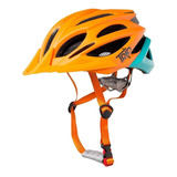 Casco Bicicleta Mtb Trip Delirium Orange/blue Talla M