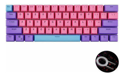 Teclado Mecánico Gamer Anime Ani- K01