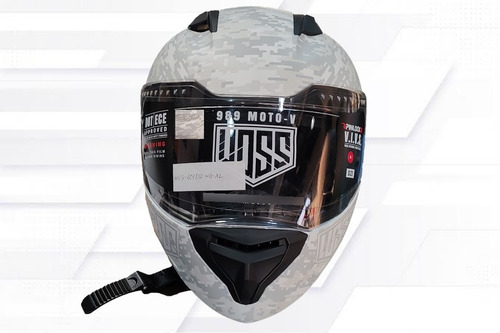Casco Para Motocicleta Voss Helmets 989 Moto V Pixel