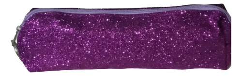 Cartuchera Estuche Glitter Varios Colores