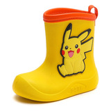 Botas De Lluvia Dama Pikachu, Dibujos Animados Para Niños Y