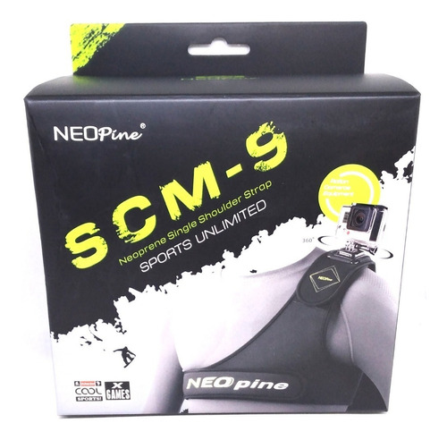 Soporte Hombro Para Cámaras De Action Y Gopro, Neopine Scm-9