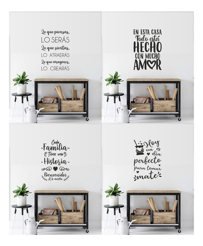 Vinilos Decorativos Frases Positivas Hogar Cocina Motivacion