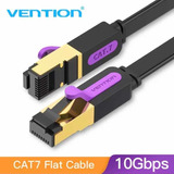 5 Mt. Cat7 10gbps. Cable Red Lan Rj45 Plano/flat. Vention.