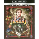 Jumanji | Blu Ray + 4k Ultra Hd Película Nuevo