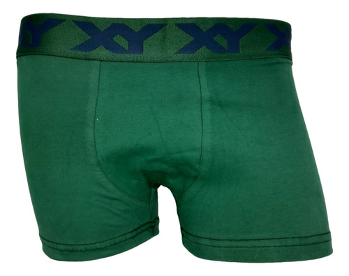 Boxer Xy Liso 1387 Algodon Lycra X Unidad Color A Eleccion 