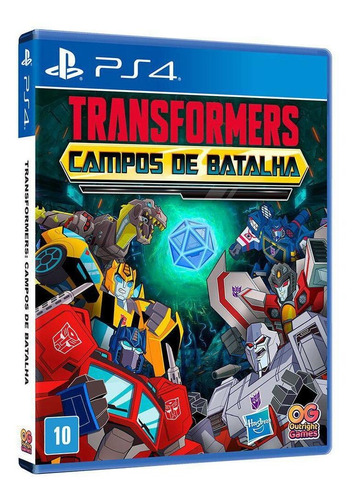 Jogo Transformers: Campos De Batalha Para Ps4