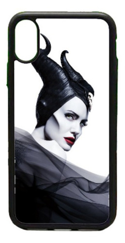 Funda Protector Para iPhone Malefica Disney Lado