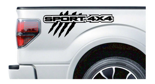 Calcas Sticker Sport 4x4 Garra Para Batea + Regalo Tapa