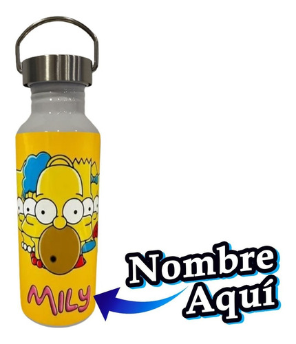 Cilindro Acero Personalizado Gratis 600 Ml