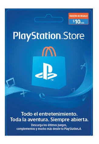 Tarjeta Playstation 10 Dolares Usa Entrega Inmediata!