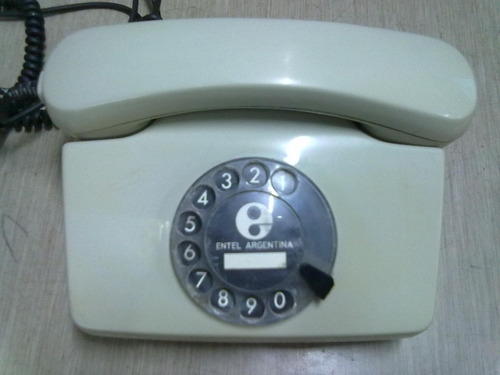 Telefono A Disco Epoca Entel