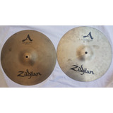 Hi-hat Zildjian New Beat 13  (usado) Leo Ofertas Razonables 