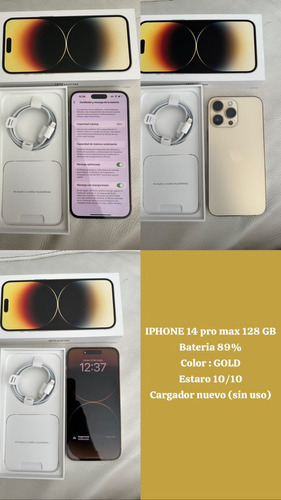 iPhone 14 Pro Max 128gb Dorado