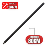 Extensor Em Ferro 80cm Para Perfurador De Solo Vonder Branco