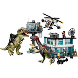 Lego Jurassic World Ataque Giganotosaurio Y Therizinosaurio