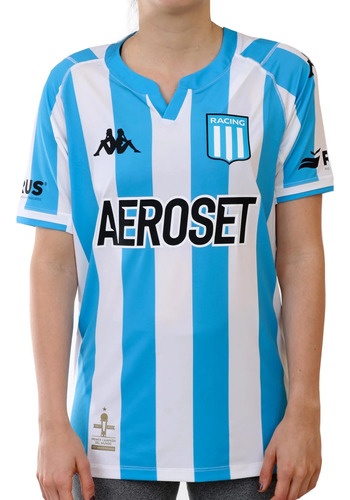 Remera Kappa Racing Club Home Player Jersey 2022 Mujer