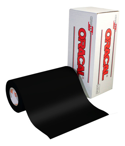 Vinil Corte Oracal 651 60cm, Negro Brillante/matte, Pack 3m