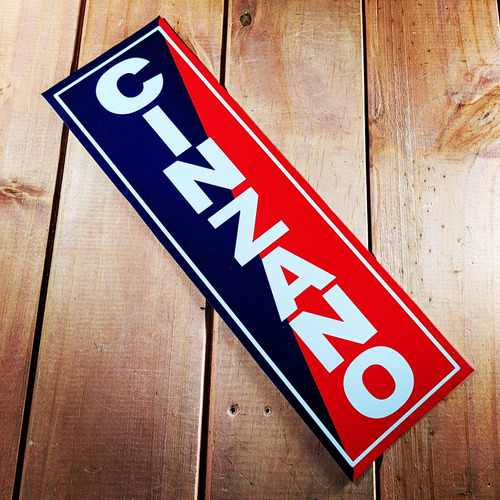 Cartel Chapa Cinzano Clasico Retro Vintage Apto Exterior