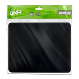 Mousepad Ghia Basico Slim Tela De Caucho Negro Gac-207