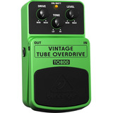 Pedal De Efecto Behringer Vintage Tube Overdrive To800