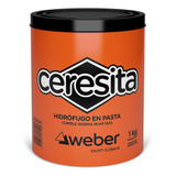 Ceresita 4kg Weber Aditivo En Pasta Para Aislaciones Hidrof