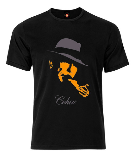 Remera Estampada Varios Diseños Leonard Cohen Cantante