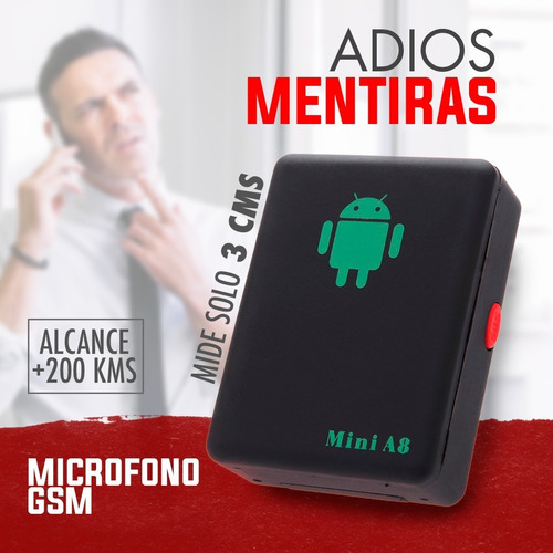 Micrófono Oculto Espía Gsm Alcance Ilimitado 6