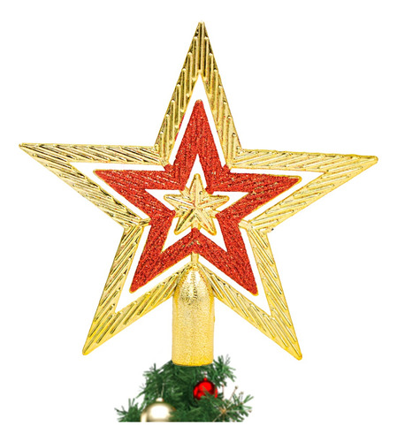 Estrela Brilhante Para Árvore De Natal Artigos De Decoração