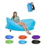 Sofá Cama Sillon Inflable Portatil Multiuso Colchon Descanso