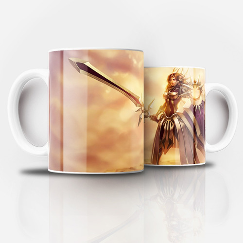 Tazón Taza Personalizada Leona League Of Legends (skins)