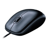 Mouse Óptico Logitech M100 1000dpi Usb Con Cable Notebook Pc