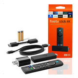 Amazon Fire Tv Stick 4k Voz 8gb Preto Com 1.5gb Memória Ram