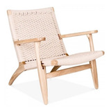 Silla Ocasional De Madera Diseño Wegner