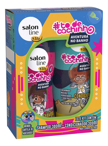 Salon Line #todecachinho Kids Kit Aventura No Banho 300ml