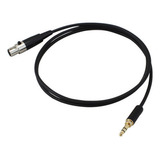 Conector De 3,5 Mm A Xlr Hembra De 3 Pines Para Mezclador De